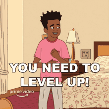 You Need To Level Up Truman GIF - You Need To Level Up Truman Fairfax GIFs