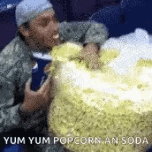 Popcorn Popcorn Day GIF - Popcorn Popcorn Day Eating GIFs