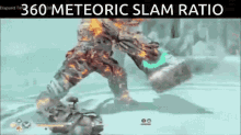 360meteoric Slam 360no Scope GIF - 360meteoric Slam 360no Scope God Of War GIFs