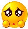 Crying Emoji Worried Sticker - Crying Emoji Worried Worried Emoji Stickers