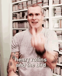 Henry Rollins Throws Up A Middle Finger GIF - Henry Rollins Mad Angry GIFs