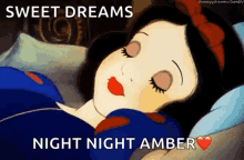 snow white disney princess sleep sleeping