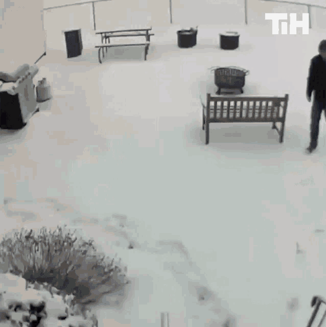 Ice Slip Gif