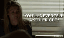 Youll Never Tell A Soul Right Your Not Gonna Tell GIF - Youll Never Tell A Soul Right Your Not Gonna Tell Mouth Shut GIFs