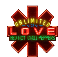 Unlimited Love Red Hot Chili Peppers Sticker - Unlimited Love Red Hot Chili Peppers Unending Love Stickers