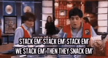 Stack Em GIF - Stack Em Snack GIFs