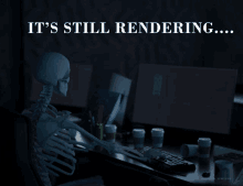 still rendering render rendering waiting waiting for my render