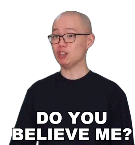 Do You Believe Me Christopher Cantada Sticker - Do You Believe Me Christopher Cantada Chris Cantada Force Stickers