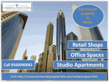 commercial property in noida office spaces in noida retail shops in noida commercial property for sale in noida best commercial project in noida
