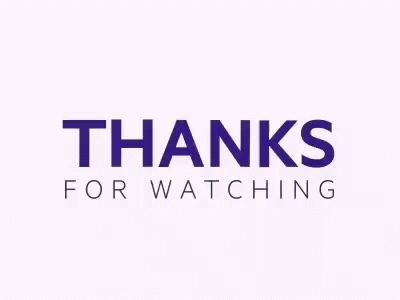 Thank You For Watching Moving Animation Gifs Tenor