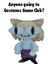 Gustavus Game Sticker - Gustavus Game Club Stickers