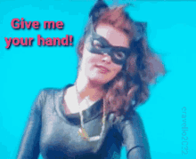 Give Me Your Hand Julie Newmar GIF - Give Me Your Hand Julie Newmar Cat Woman GIFs