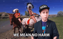 we mean no harm rucka rucka ali its rucka no harm coming in peace we mean no harm rucka rucka ali its rucka no harm coming in peace