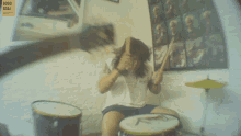 Playing Drums Gogogoal GIF - Playing Drums Gogogoal Drummer GIFs