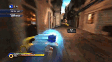 Sonic Unleashed Rooftop Run GIF - Sonic Unleashed Rooftop Run Boost Game GIFs