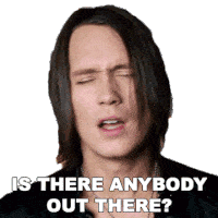 Is There Anybody Out There Pellek Sticker - Is There Anybody Out There Pellek Halloween Song Cover Stickers