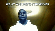 We At War With Ourselves Kanye West GIF - We At War With Ourselves Kanye West Jesus Walks Song GIFs
