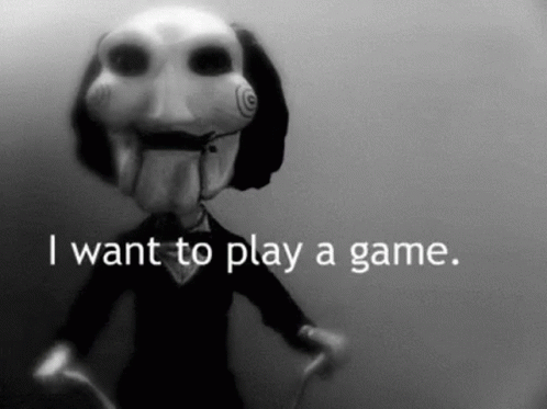 Jigsaw I Want To Play Game GIF - Jigsaw I Want To Play ...