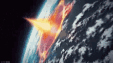 Fire Earth GIF - Fire Earth Explosion GIFs