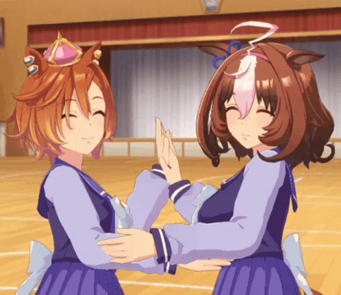 テイエムオペラオー メイショウドトウ Gif テイエムオペラオー メイショウドトウ ウマ娘 Descubre Comparte Gifs