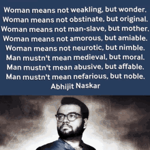 Abhijit Naskar Naskar GIF - Abhijit Naskar Naskar Gender Equality GIFs