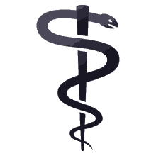 medical symbol symbols joypixels aesculapius asklepios