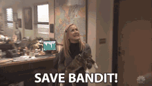 Save Bandit Throw Cat GIF - Save Bandit Throw Cat Fire Alarm GIFs