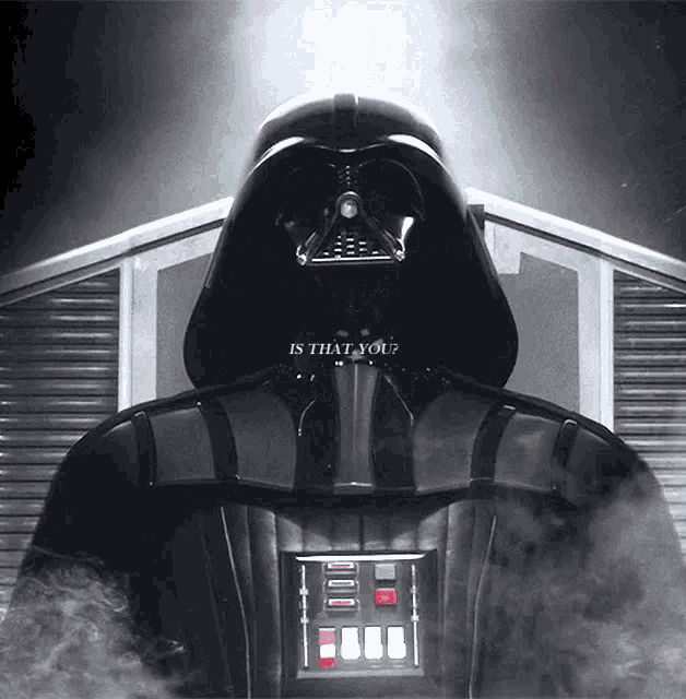 Darth Vader Star Wars GIF - Darth Vader Star Wars Is That You GIFs