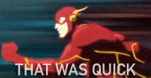 That Was Quick GIF - The Flash That Was Quick Run GIFs