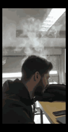 Smoke Hair GIF - Smoke Hair Smokey GIFs