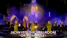 Now Its The Ballroom Of Romance Place To Dance GIF - Now Its The Ballroom Of Romance Place To Dance Ballroom Of Love GIFs