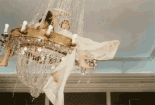 Chandelier Gifs Tenor, What Is Swing From The Chandelier About