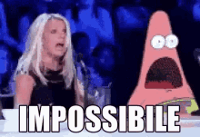 Impossibile Incredibile Non Ci Credo Non è Possibile Oddio Assurdo Patrick Stella GIF - Impossible Incredible Cant Believe It GIFs