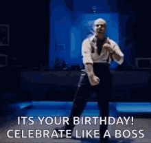 Happy Birthday Boss GIF - Happy Birthday Boss Happy Dance GIFs