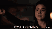 Its Happening Devery Jacobs GIF - Its Happening Devery Jacobs Lilith Bathory GIFs