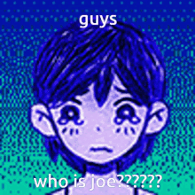 Depressed Who Is Joe GIF - Depressed Who Is Joe Omori Kel GIFs