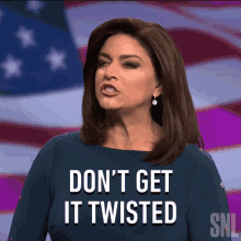 Dont Get It Twisted Cecily Strong GIF - Dont Get It Twisted Cecily Strong Saturday Night Live GIFs