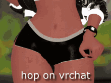 vrchat on