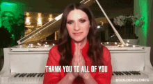 Thank You To All Of You Laura Pausini GIF - Thank You To All Of You Laura Pausini Golden Globes GIFs
