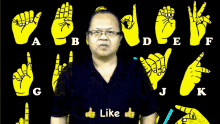 Like Lsf Usm67 GIF - Like Lsf Usm67 Sign Language GIFs