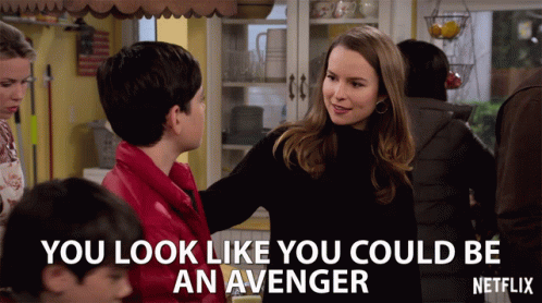You Look Like You Could Be An Avenger Possibility GIF - You Look Like You Could Be An Avenger Avenger Possibility GIFs