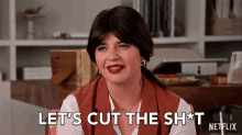 Lets Cut The Shit Grace And Frankie GIF - Lets Cut The Shit Grace And Frankie Lets Cut The Crap GIFs