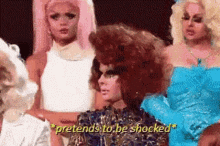 Drag Race Pretends To Be Shocked GIF - Drag Race Pretends To Be Shocked GIFs