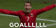 Goallll GIF - Goal Soccer Ronaldo GIFs