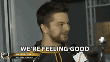 were feeling good confident positive no pressure relaxed were feeling good confident positive no pressure relaxed
