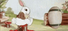 Pasqua Buona Pasqua Uovo Di Pasqua Ovetto Coniglietto Coniglio Cuore Disney GIF - Easter Happy Easter Easter Bunny GIFs