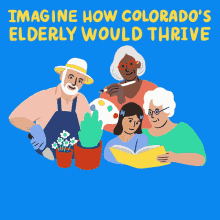 Imagine How Colorados Elderly Would Thrive If The Rich Contributed What They Owe Us GIF - Imagine How Colorados Elderly Would Thrive If The Rich Contributed What They Owe Us Taxes GIFs