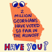 2million Georgians Georgia Voter GIF - 2million Georgians Georgia Voter Georgian GIFs