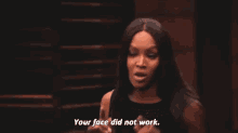 Sry Not Sry GIF - Naomi Campbell Face Sassy GIFs