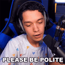 Please Be Polite Vrax GIF - Please Be Polite Vrax Dont Be Rude GIFs